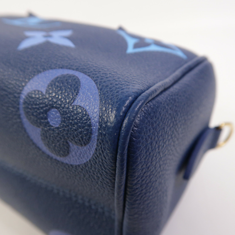 LOUIS VUITTON Monogram Empreinte Speedy Bandouliere 20手挽肩背兩用袋-8