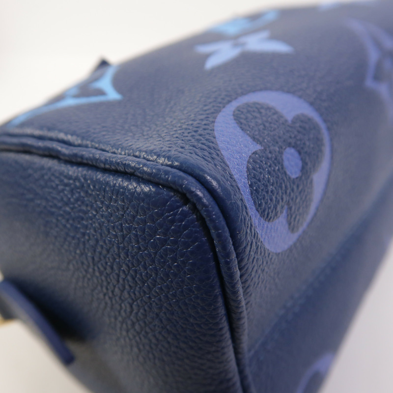 LOUIS VUITTON Monogram Empreinte Speedy Bandouliere 20手挽肩背兩用袋-9