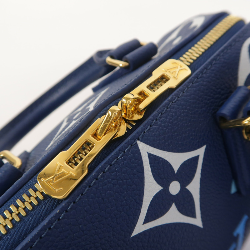 LOUIS VUITTON Monogram Empreinte Speedy Bandouliere 20手挽肩背兩用袋-13