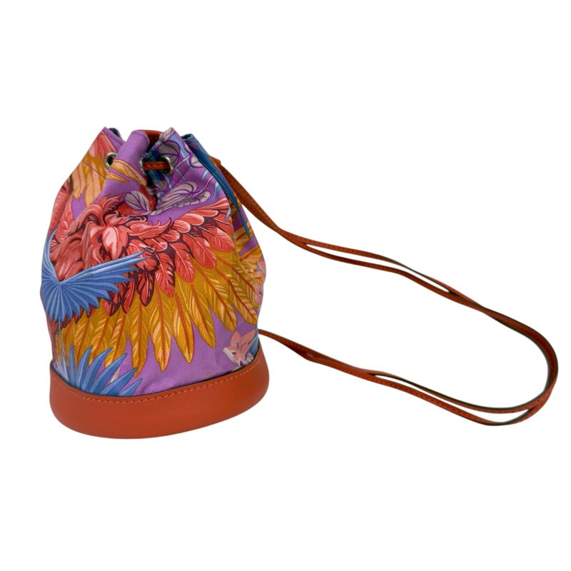 HERMES Soie Cool 多用途 迷你背包 框H刻-3