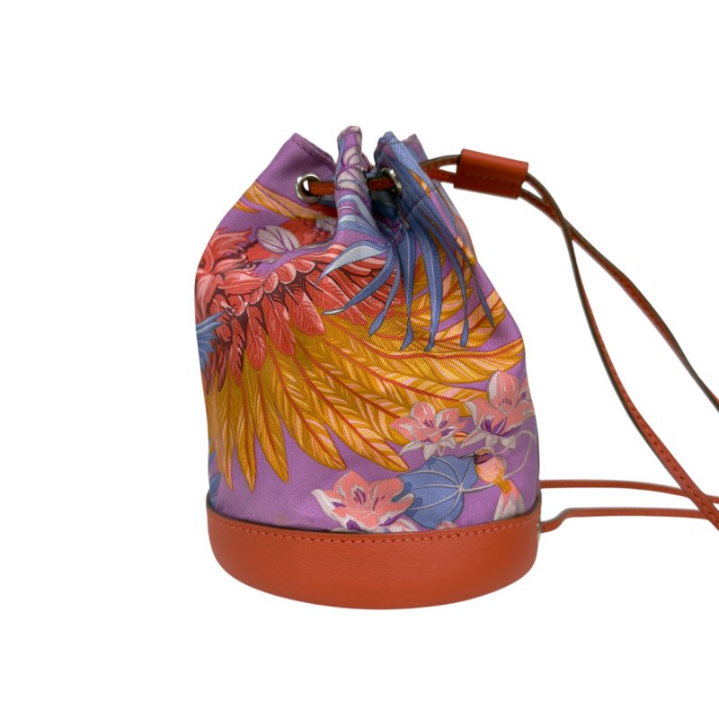 HERMES Soie Cool 多用途 迷你背包 框H刻-9