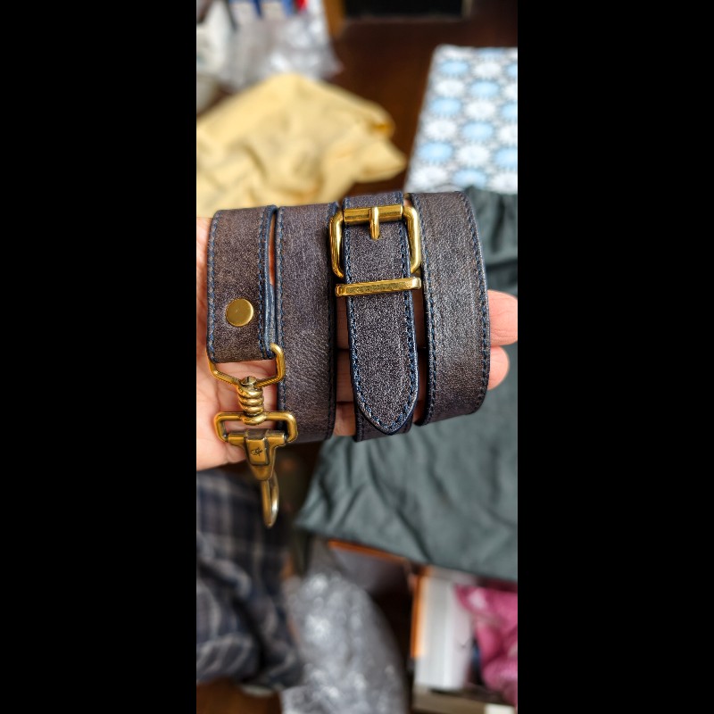 【Proenza Schouler】經典深藍黑色 PS1 中號羊皮郵差包 (Medium Satchel)-30