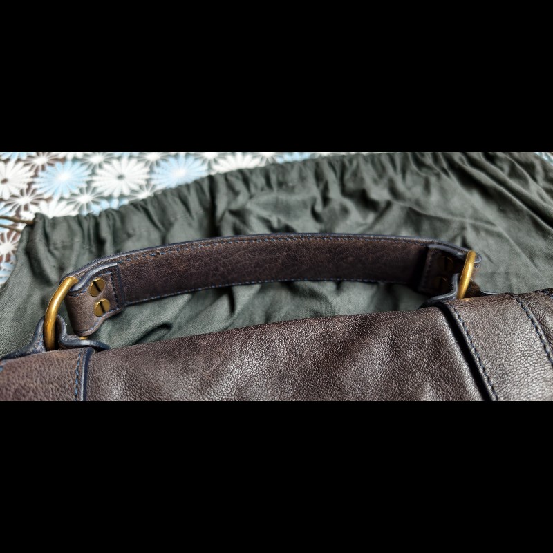 【Proenza Schouler】經典深藍黑色 PS1 中號羊皮郵差包 (Medium Satchel)-32