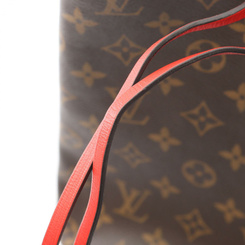 路易威登 NeoNoe 單肩斜背包 M44021 Monogram 帆布 Coquelicot LV-8