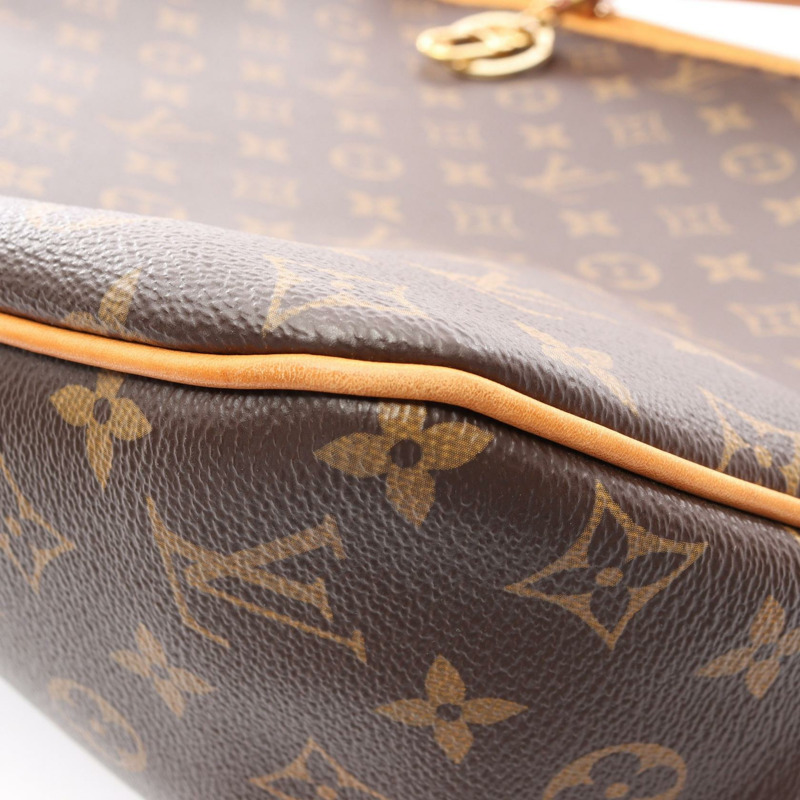 路易威登 Delightful MM 單肩托特包 M50157 Monogram 帆布 棕色 二手-7