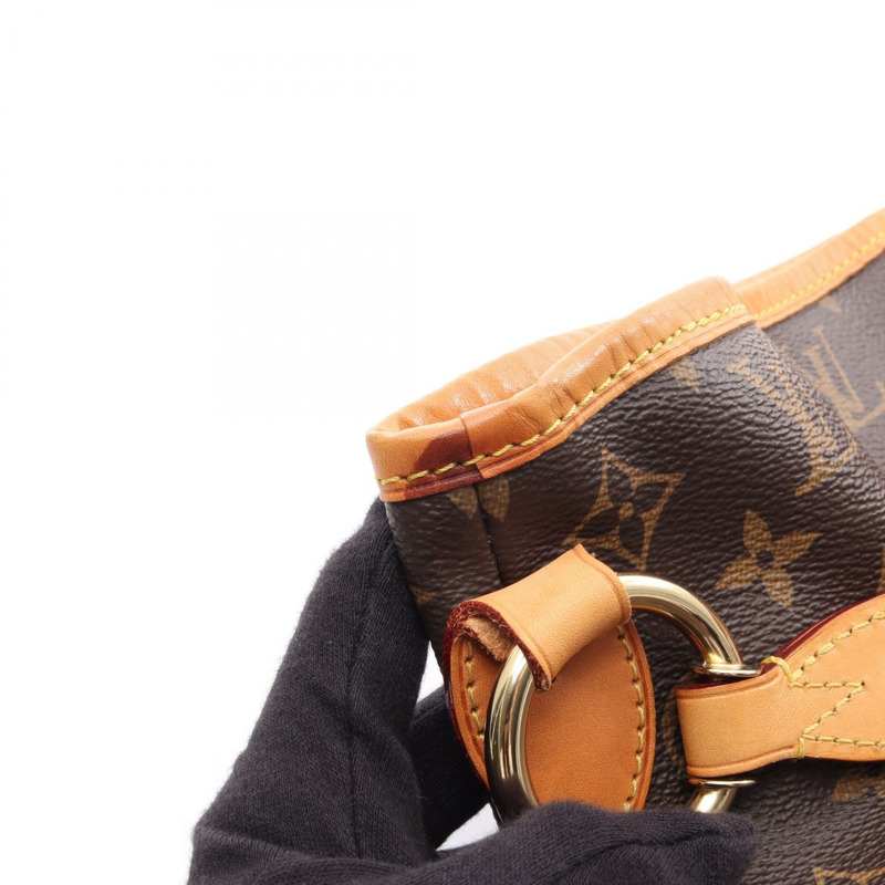 路易威登 Delightful MM 單肩托特包 M50157 Monogram 帆布 棕色 二手-11