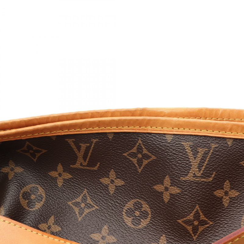 路易威登 Delightful MM 單肩托特包 M50157 Monogram 帆布 棕色 二手-12