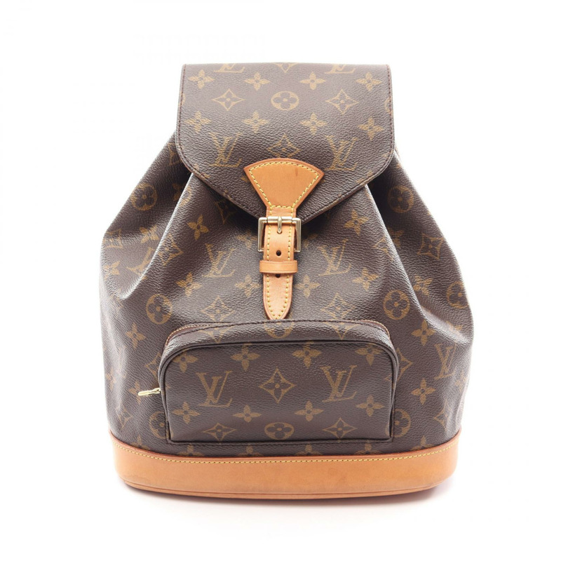 路易威登 Montsouris MM 雙肩包 M51136 Monogram 帆布 二手 LV-0