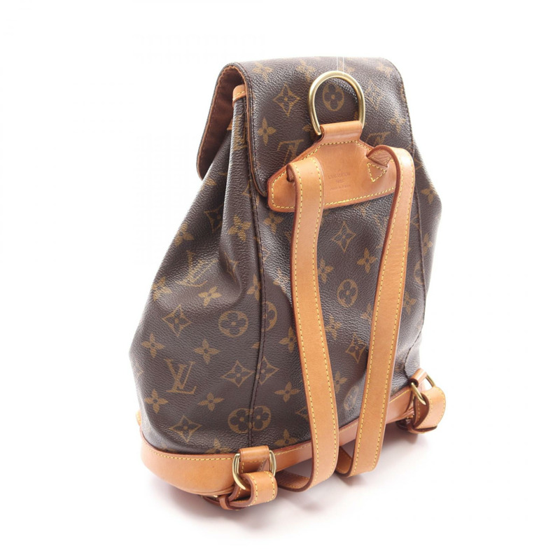 路易威登 Montsouris MM 雙肩包 M51136 Monogram 帆布 二手 LV-1