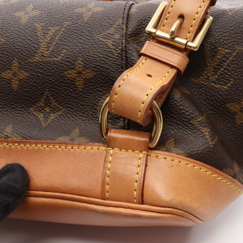 路易威登 Montsouris MM 雙肩包 M51136 Monogram 帆布 二手 LV-11