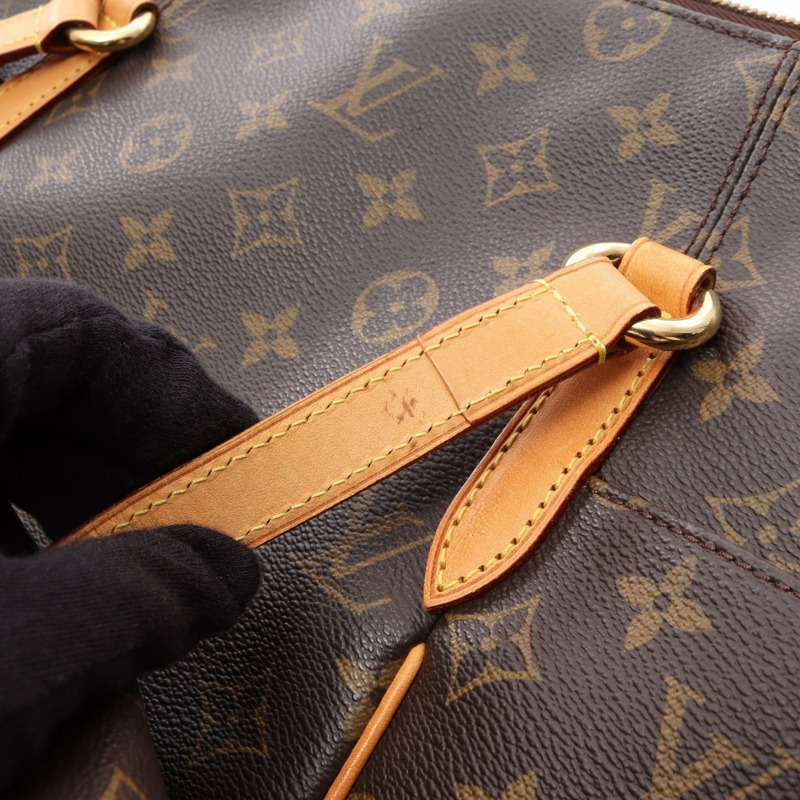 路易威登 Totally MM 手提單肩包 M56689 Monogram 帆布皮革二手-14