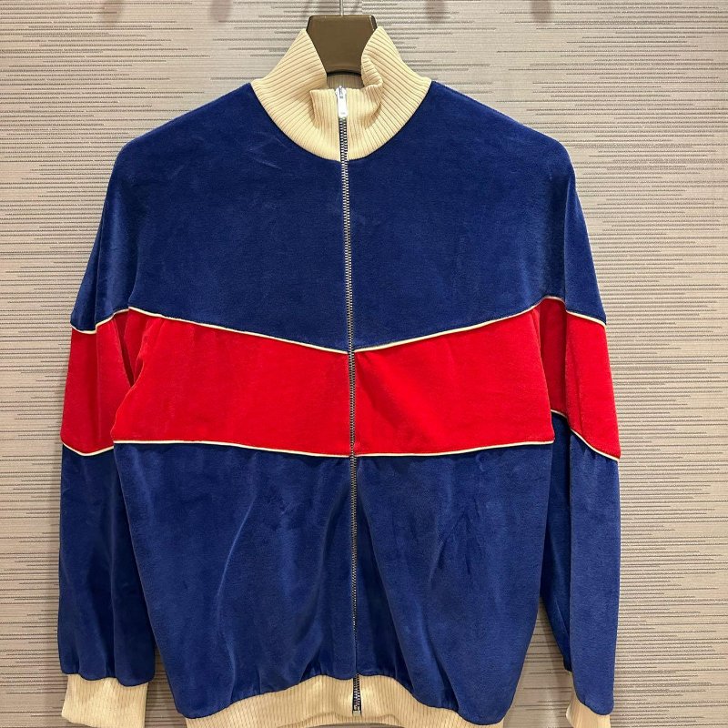 💎Han's house精品服飾💎GUCCI 雪尼爾布 LOGO 外套  現貨孩款 原價21800-1