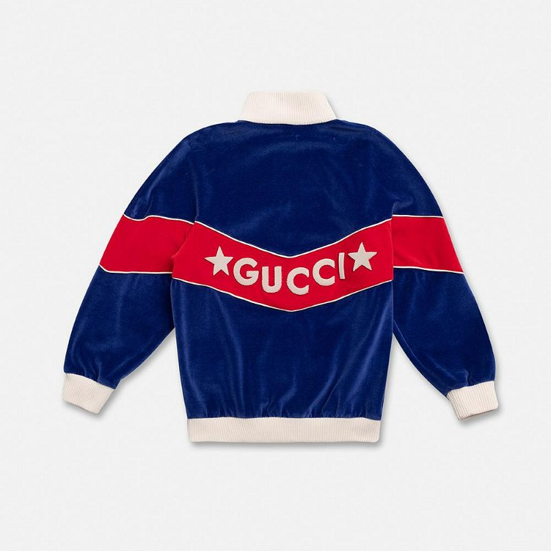 💎Han's house精品服飾💎GUCCI 雪尼爾布 LOGO 外套  現貨孩款 原價21800-7