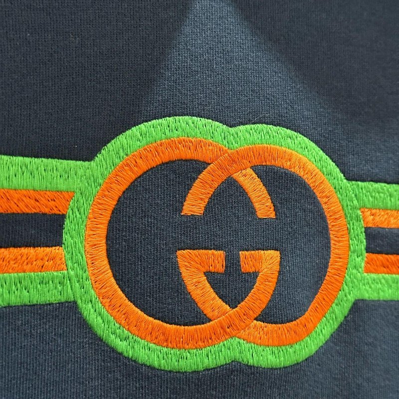 💎Han's house精品服飾💎GUCCI 刺繡 連帽 衛衣 帽T 現貨 青年款=女成人 XXS 原價17900-4