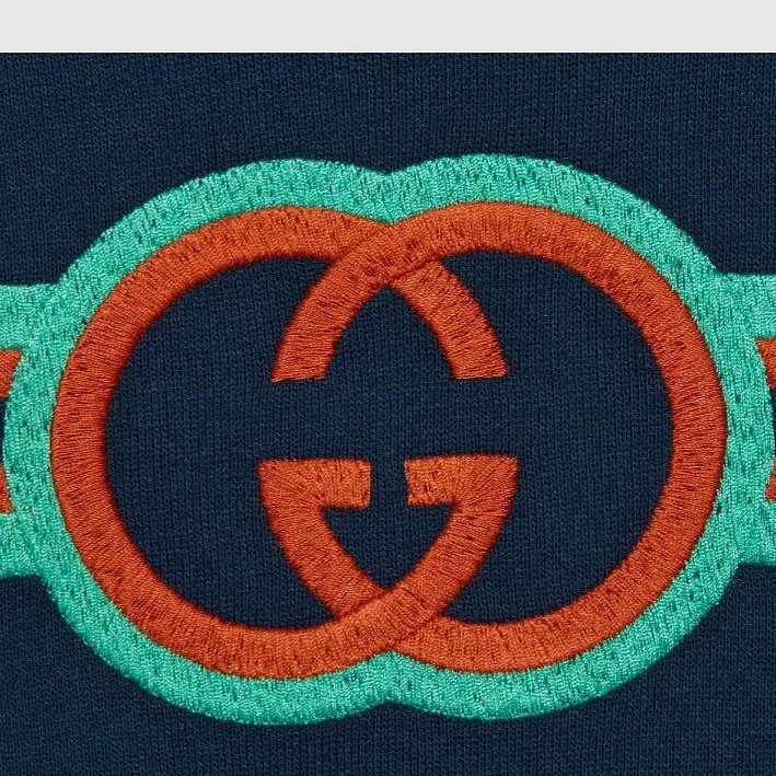 💎Han's house精品服飾💎GUCCI 刺繡 連帽 衛衣 帽T 現貨 青年款=女成人 XXS 原價17900-5