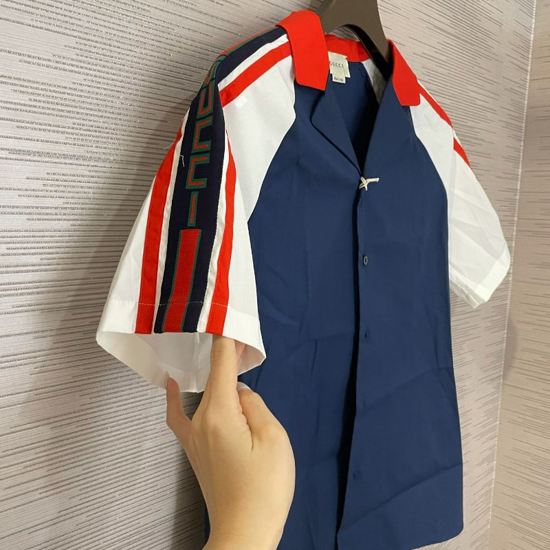 💎Han's house精品服飾💎 GUCCI LOGO 短襯衫 現貨 孩款-2