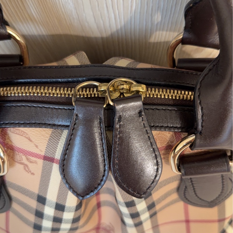 Burberry Small Thornley Bag｜Vintage Nova Check Doctor Bag｜附鎖頭鑰匙 醫師包 手提包-4