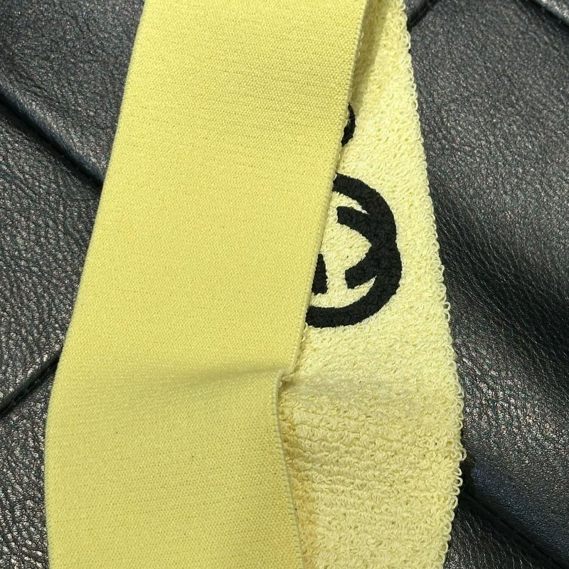 💎Han's house精品服飾💎GUCCI 彈性髮帶 鵝黃色 現貨 原價11700-2