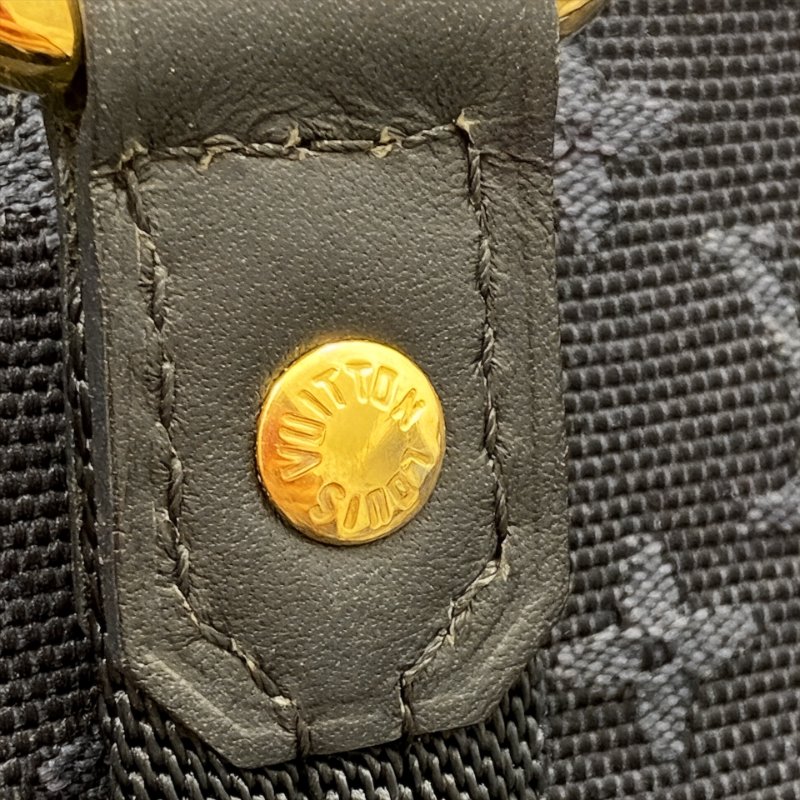 Louis Vuitton 路易威登 M92680 Mini Lin Lucille PM 手提包 藍色 老花 帆布 金釦-14