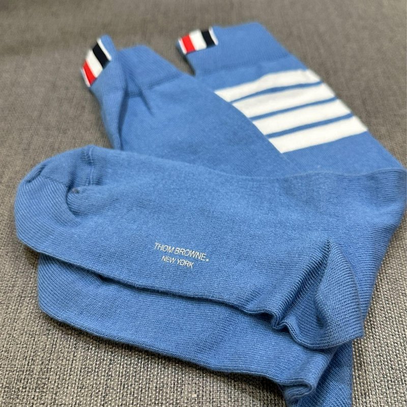 💎Han's house精品服飾💎Thom Browne TB 4槓 襪子 英國製 現貨 女款 35 ～37-4