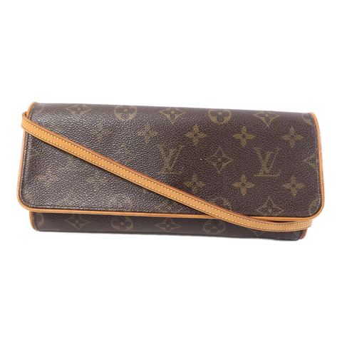 LOUIS VUITTON Monogram Pochette Twin GM肩背袋