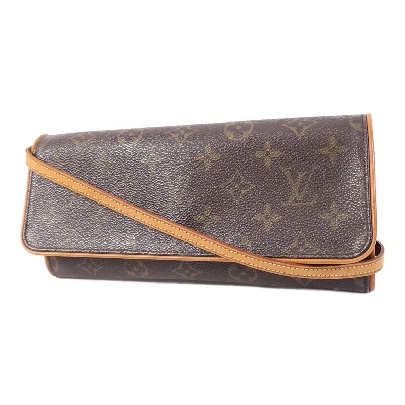 LOUIS VUITTON Monogram Pochette Twin GM肩背袋-2