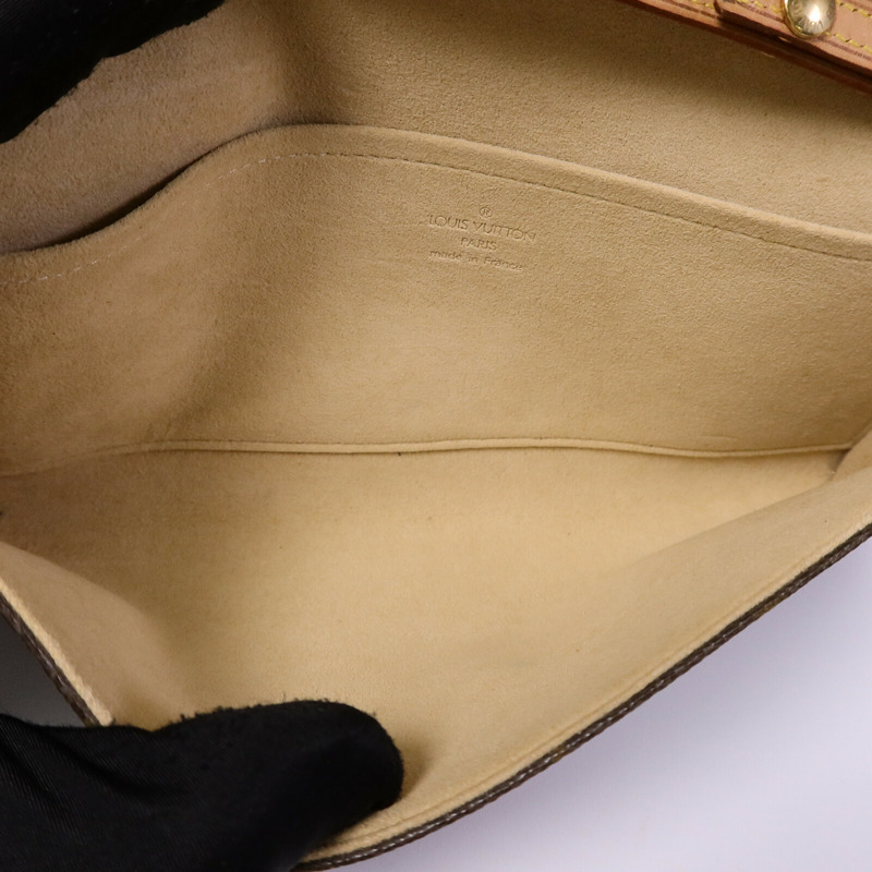 LOUIS VUITTON Monogram Pochette Twin GM肩背袋-4