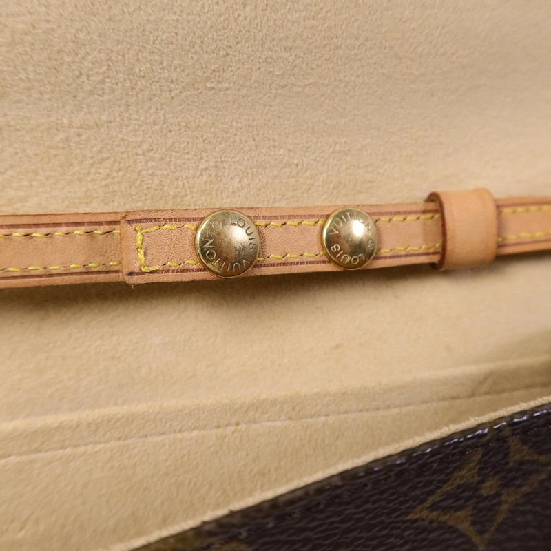 LOUIS VUITTON Monogram Pochette Twin GM肩背袋-6