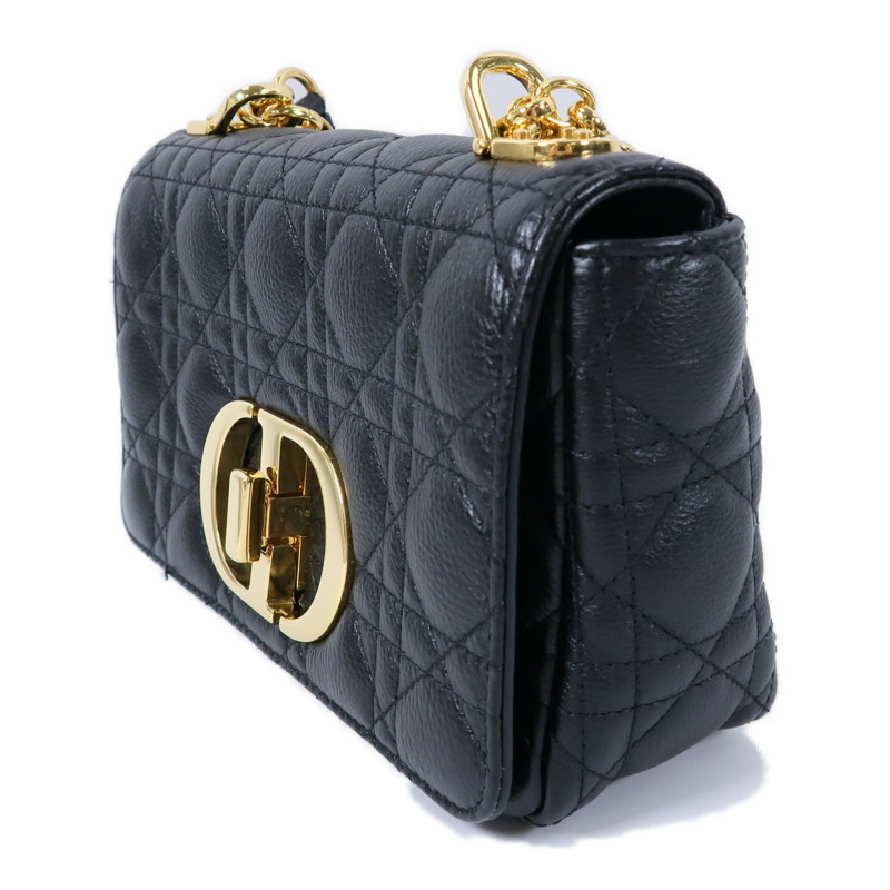Dior 牛皮皮革Caro Small鏈帶肩背袋-2