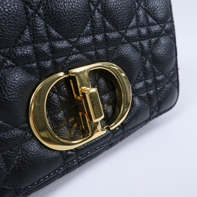 Dior 牛皮皮革Caro Small鏈帶肩背袋-7
