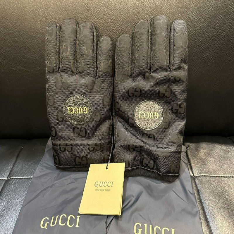 💎Han's house精品服飾💎GUCCI 老花 手套 現貨M-0