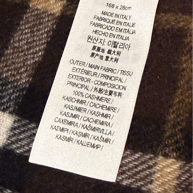 Burberry 雙面兩用騎士圍巾-2