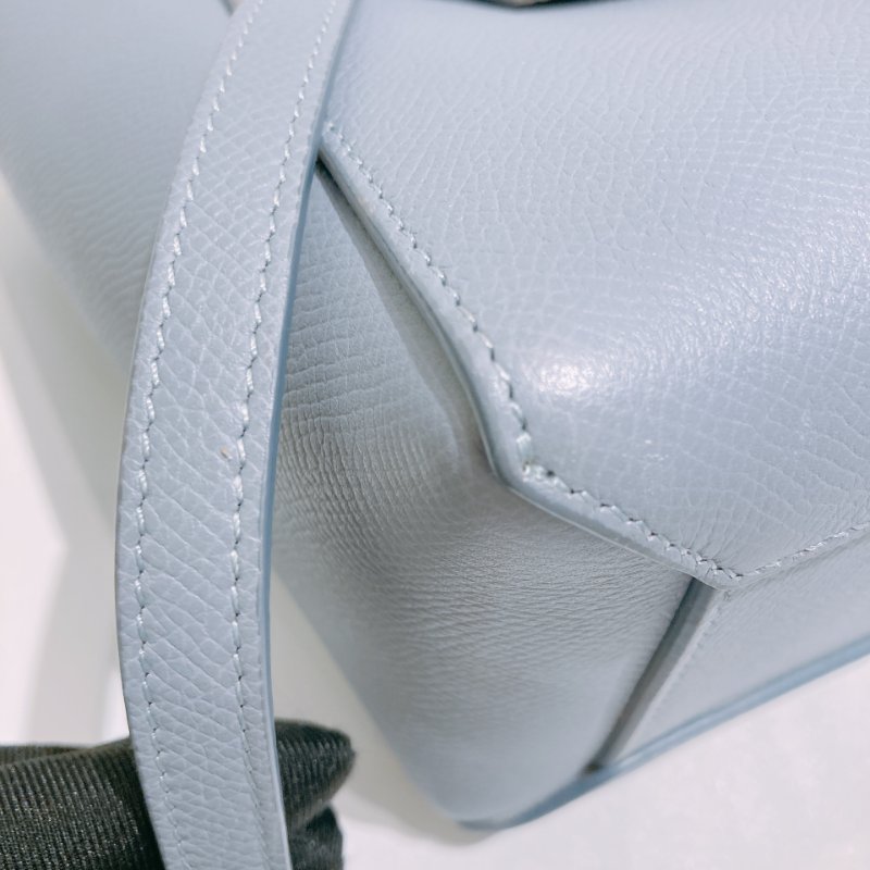 TW4838	Celine 思琳小迷你鯰魚翻蓋式包包 Nano Belt Bag Blue-23
