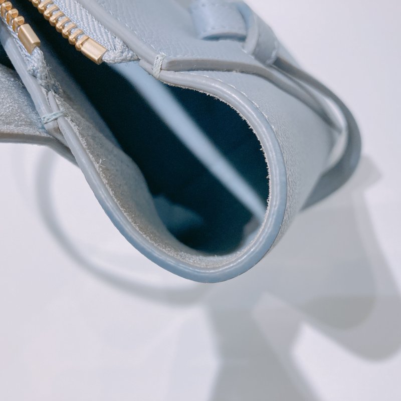 TW4838	Celine 思琳小迷你鯰魚翻蓋式包包 Nano Belt Bag Blue-31