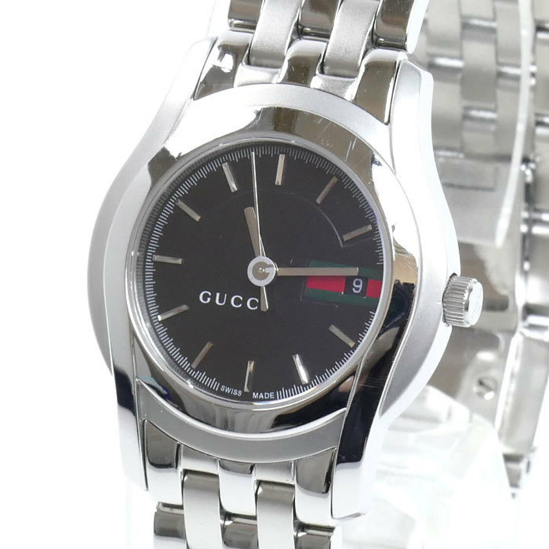 GUCCI Gucci 手錶，電池驅動，5500L，女士款。-1