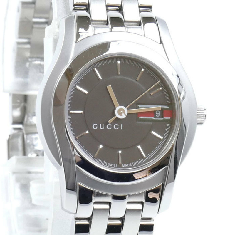 GUCCI Gucci 手錶，電池驅動，5500L，女士款。-2