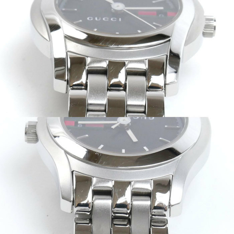 GUCCI Gucci 手錶，電池驅動，5500L，女士款。-3