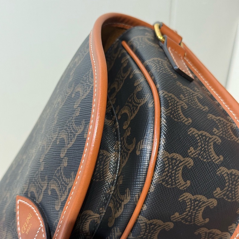 Celine 賽琳 Folco 老花凱旋門馬鞍 中號  18.5*8*17cm🧡-7