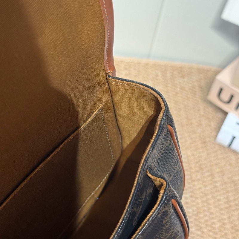 Celine 賽琳 Folco 老花凱旋門馬鞍 中號  18.5*8*17cm🧡-16