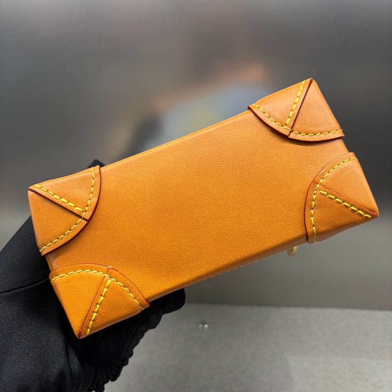 LV路易威登 Nano Steamer 棋盘格牛仔包   闲置99新极品成色，芯片款，正品❤️-4