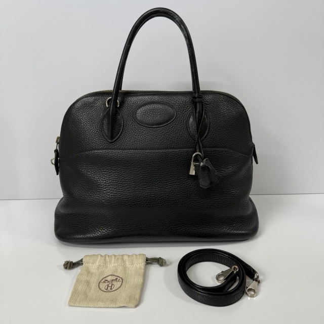BAG BOLIDE 35 黑色附背帶手提包-2