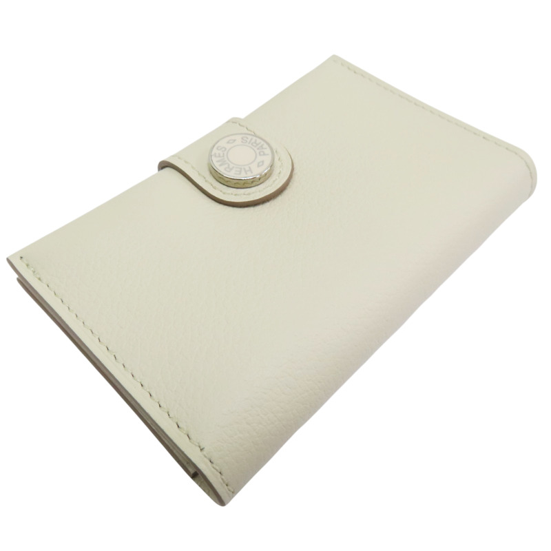 米白色 Evercolor牛皮 R.M.S 名片夾 W刻【HERMES 愛馬仕】 H088006CK-2