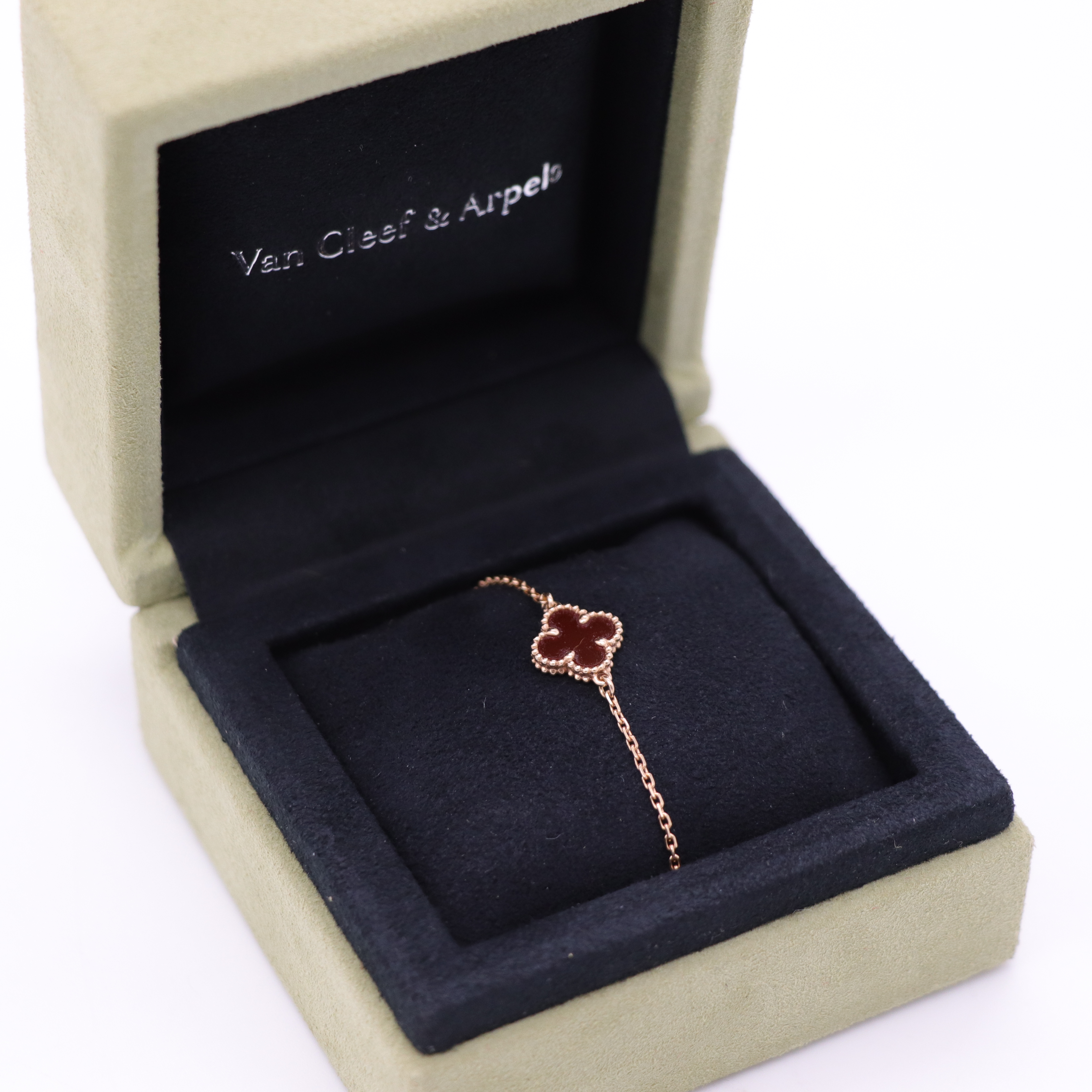Van Cleef & Arpels 紅玉髓 手鏈-2
