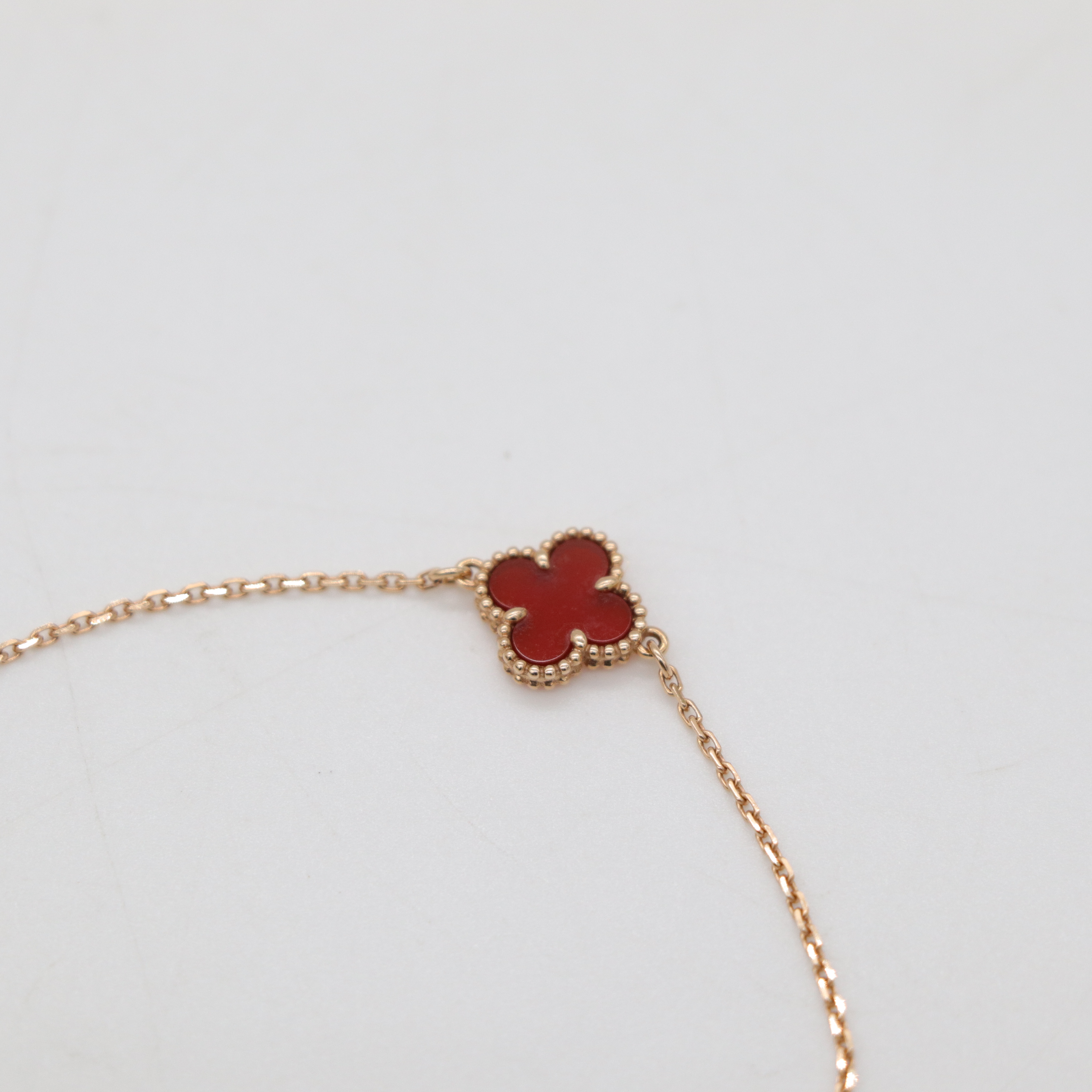 Van Cleef & Arpels 紅玉髓 手鏈-4