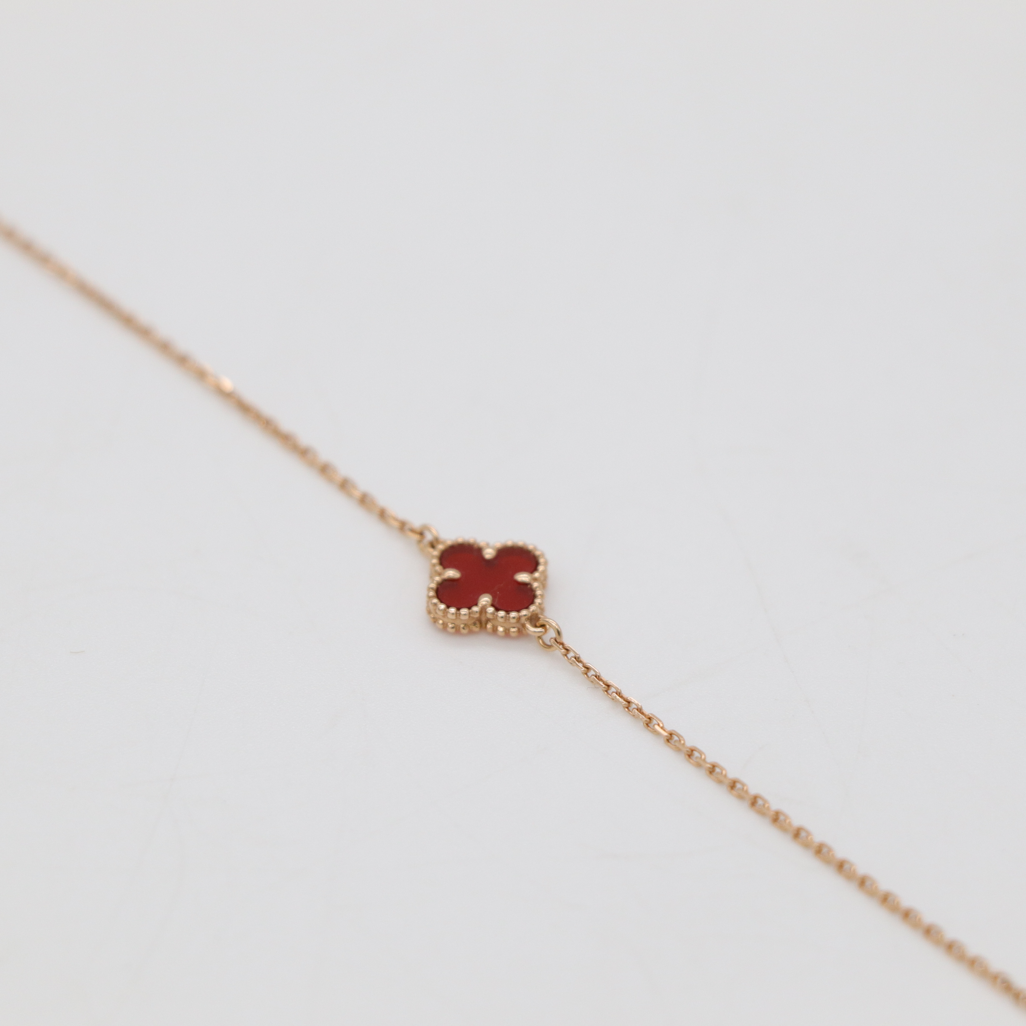 Van Cleef & Arpels 紅玉髓 手鏈-5