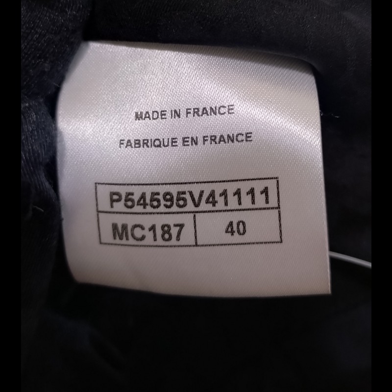 Chanel 黑紗拼黑白千鳥格毛呢外套-28