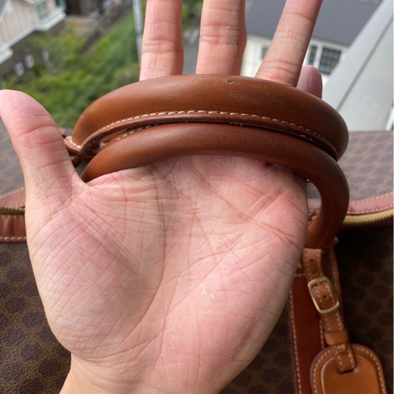 Celine老花中古行李袋-2