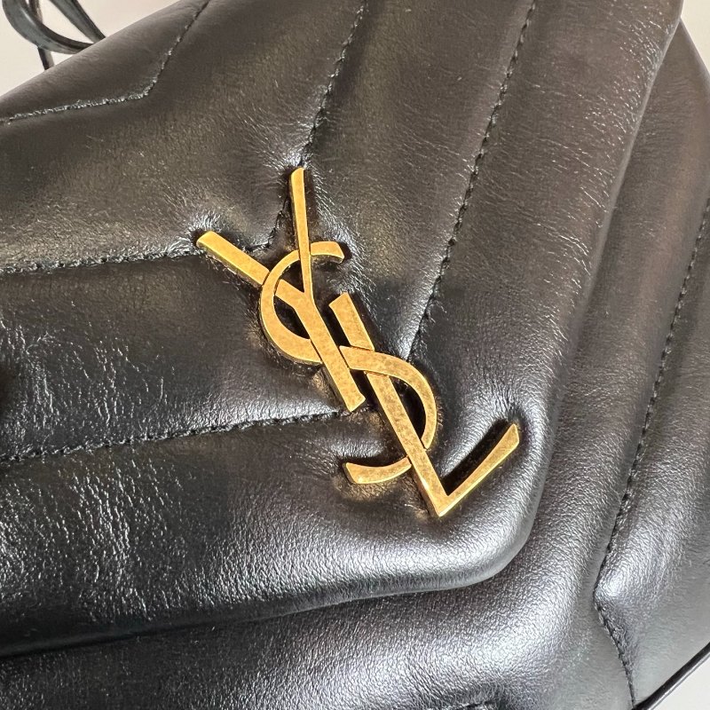 YSL 678401黑金LOULOUTOY 肩背包-10