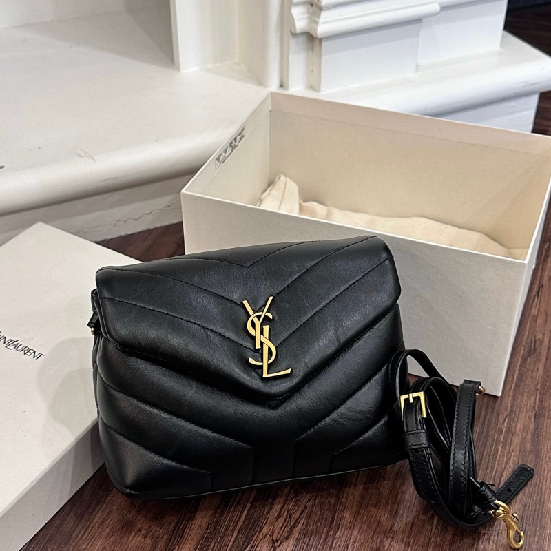 YSL 678401黑金LOULOUTOY 肩背包-0