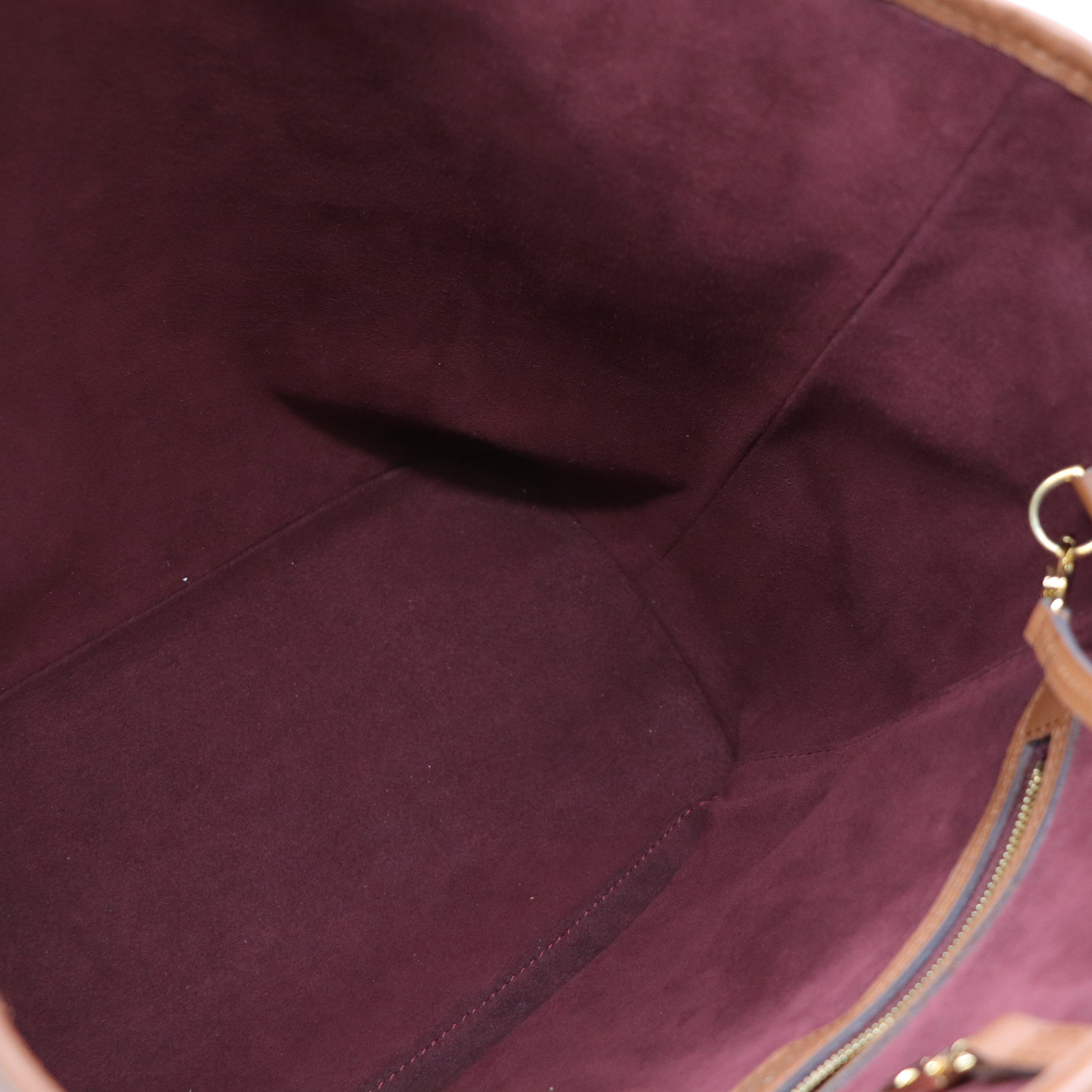 Louis Vuitton 路易威登 Neverfull MM 紅色 織物 單肩包 購物袋-14